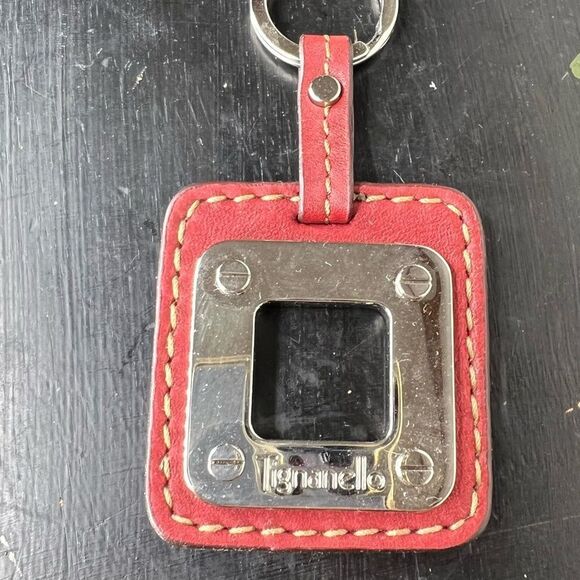 Tignanello Leather Key Chain - Picture 2 of 4